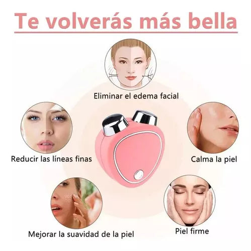 Masajeador Microcorriente Gel Aloe Ver