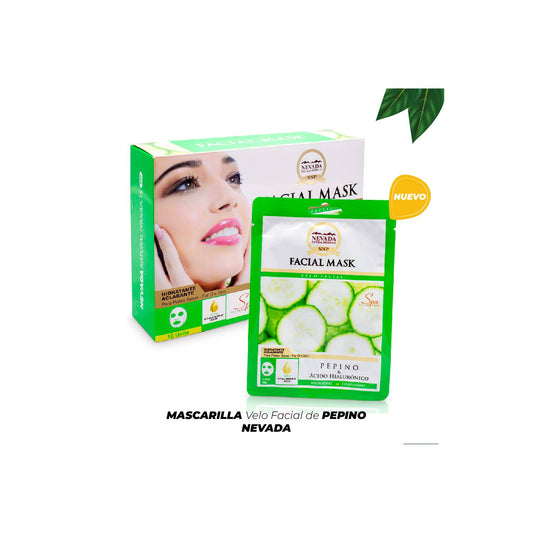 MASCARILLA FACIAL DE PEPINILLO